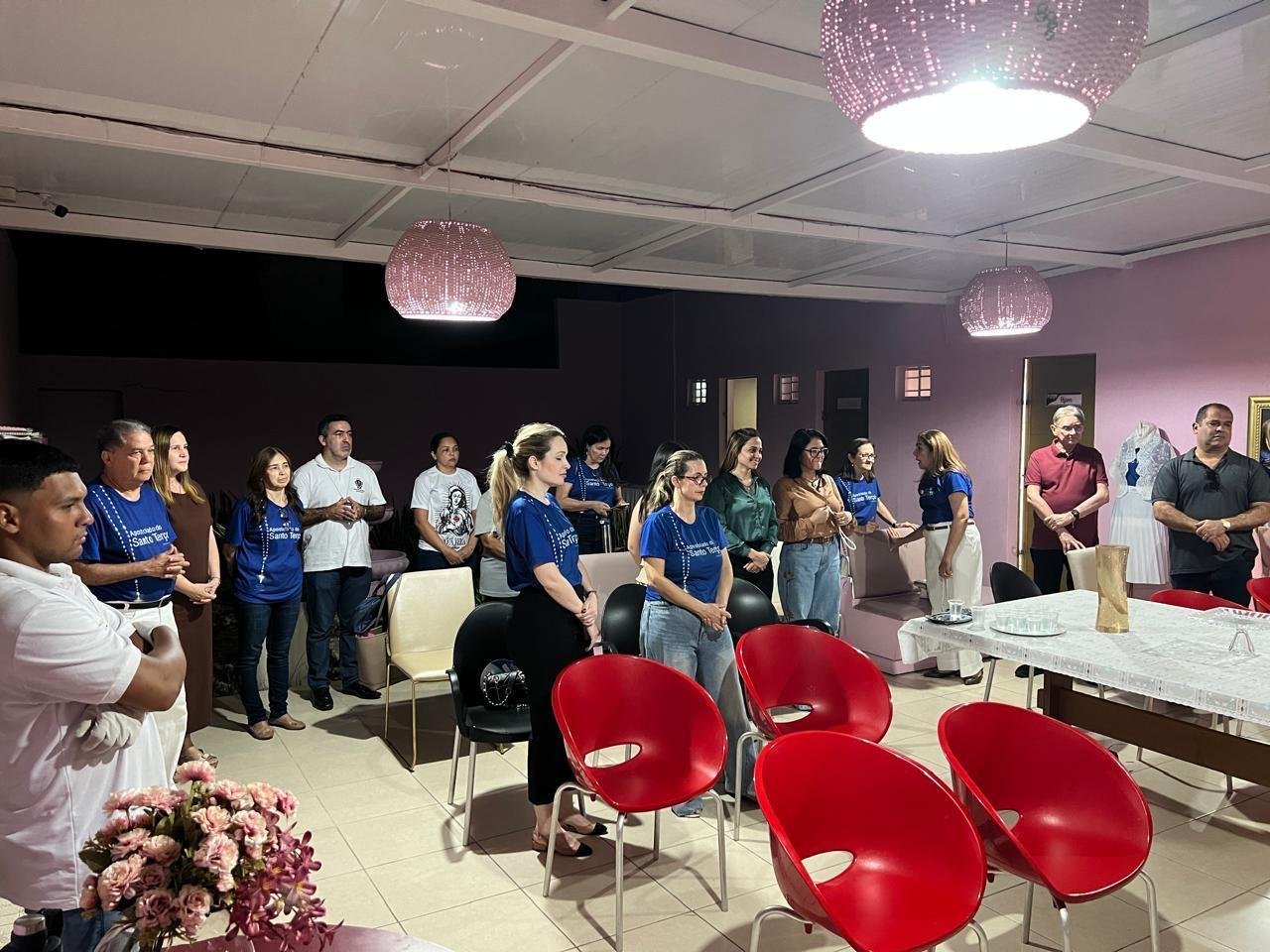 Encontro de oração do Apostolado